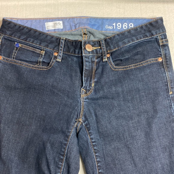 Gap Blue Jeans Curvy fit size 28/6R - Picture 1 of 8
